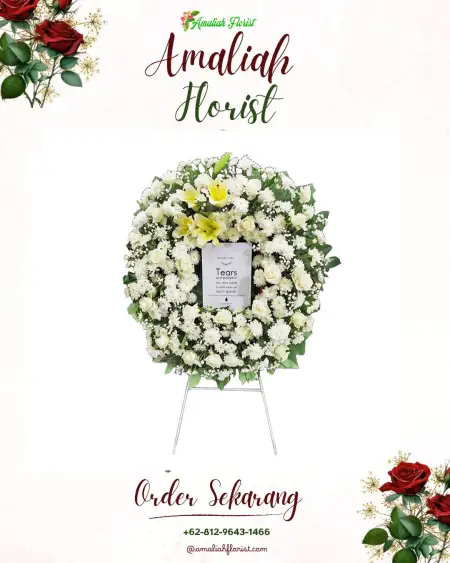 Krans Bunga Duka Pesayangan